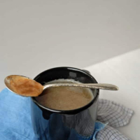 Apple Cider Hot Toddy+ Brown Sugar Caramel Spoons