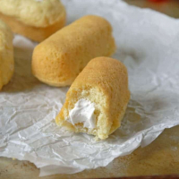 Vegan Homemade Twinkies with Coconut Whipped Cream Filling