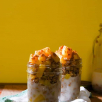 Pineapple and Farro Breakfast Cereal