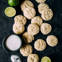 Vegan Lime Sugar Cookies
