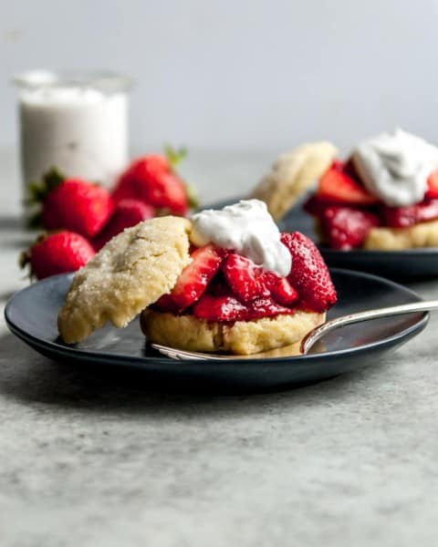 The BEST Vegan Strawberry Shortcakes
